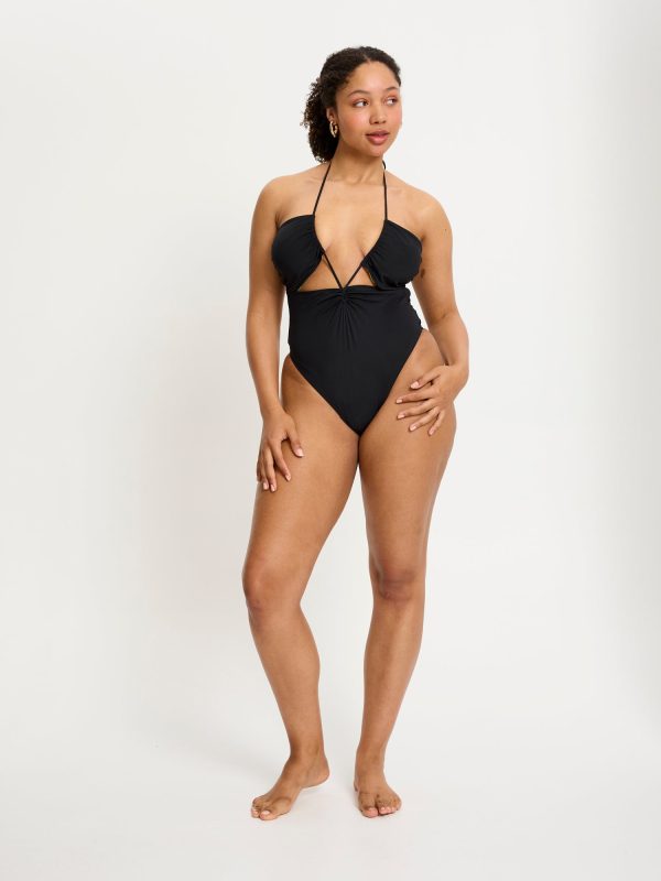 SmileyWorld® | Modibodi Swimwear Tie One Piece Super Black For Cheap