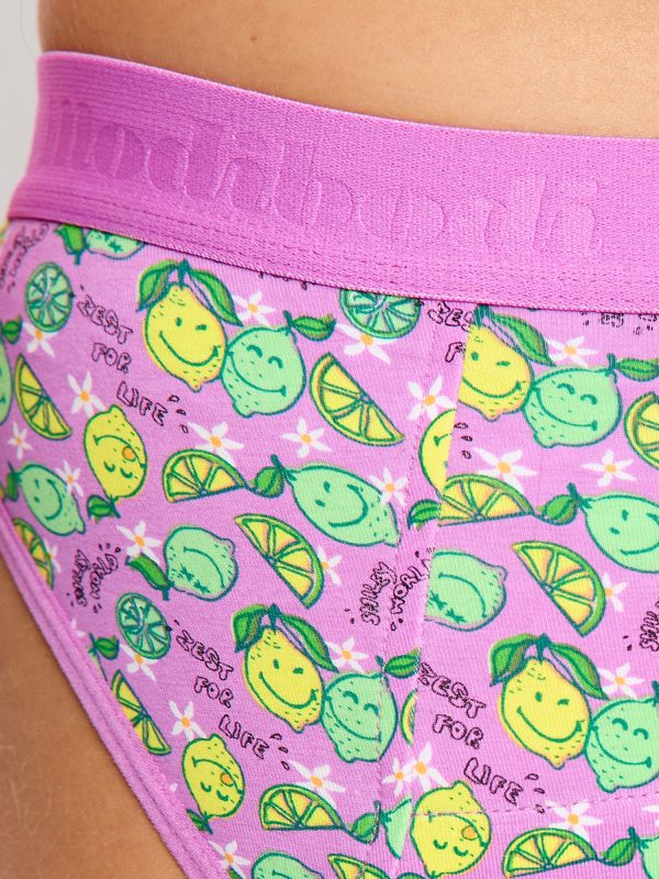 SmileyWorld® | Modibodi Teen Hipster Bikini Moderate Lucky Lemon Limes Discount - Image 5