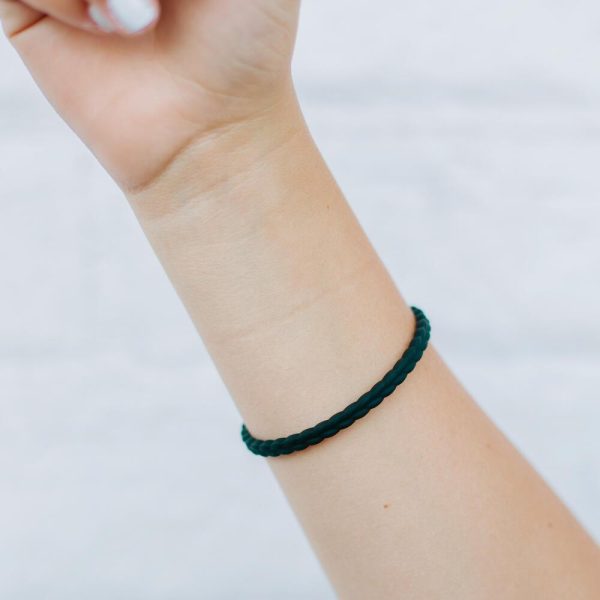 Weave Stackable Silicone Bracelet - Obsidian Supply - Image 2