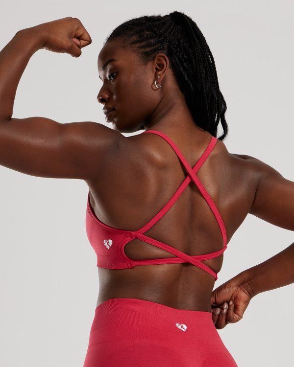 Define 2.0 Seamless Backless Bra | Viva Magenta Discount