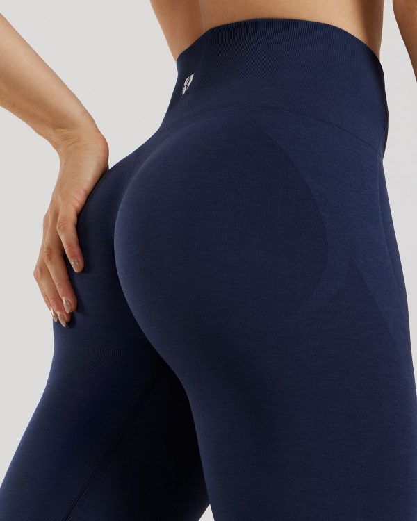 Define 2.0 Seamless Scrunch Leggings | Sapphire Blue Hot on Sale - Image 3