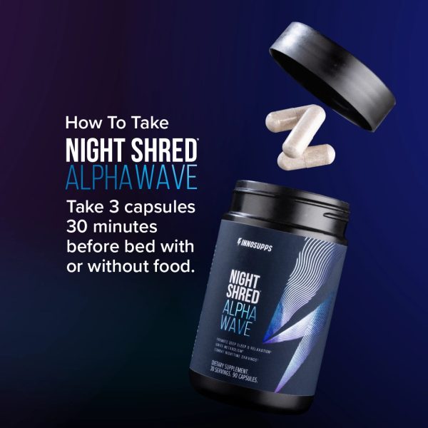 3 Bottles of Night Shred™ Alpha Wave + 1 Free Supply - Image 3