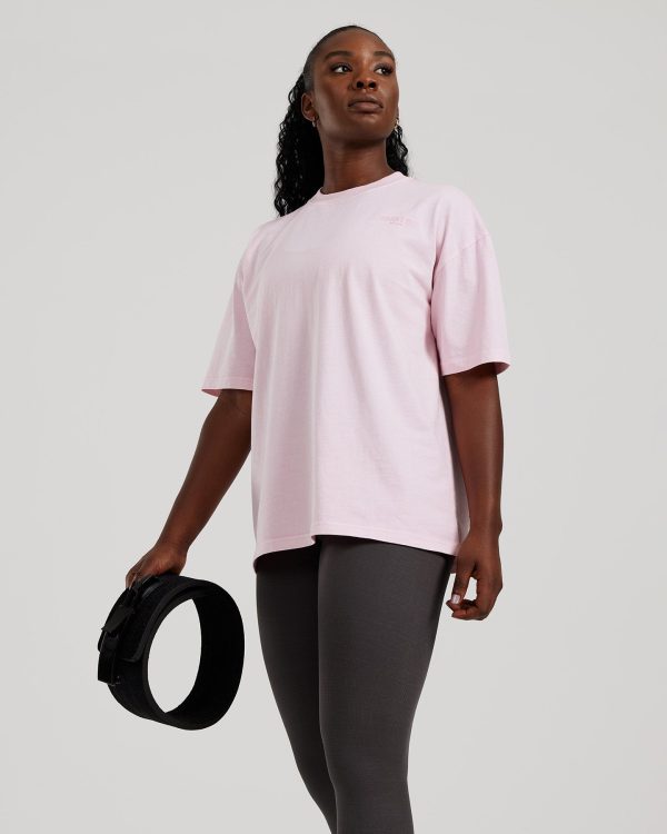 Comfort Oversized Short Sleeve T-Shirt Washed | Quartz Discount - Image 2