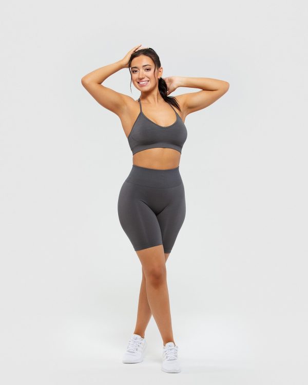 Define Scrunch Seamless Cycling Shorts | Graphite Discount - Image 5