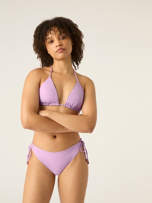 Swimwear Tie Side Bikini Brief Light Lavender For Cheap - Image 2