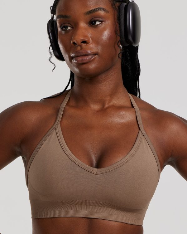 Define 2.0 Seamless Halter Neck Bra | Caribou Online Sale - Image 3