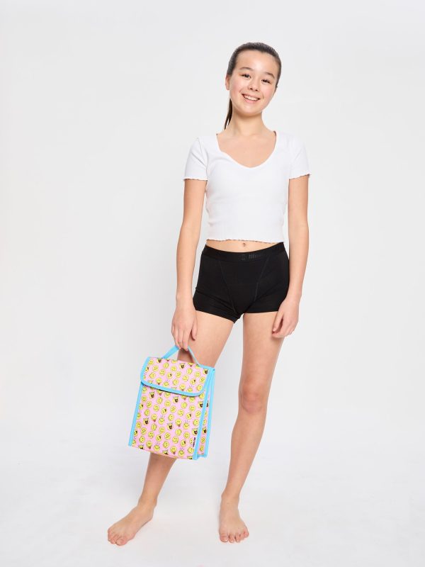 SmileyWorld® | Modibodi Teen Back To School Period Kit with 2 Pack Hipster Boyshort Moderate Black For Cheap - Image 3