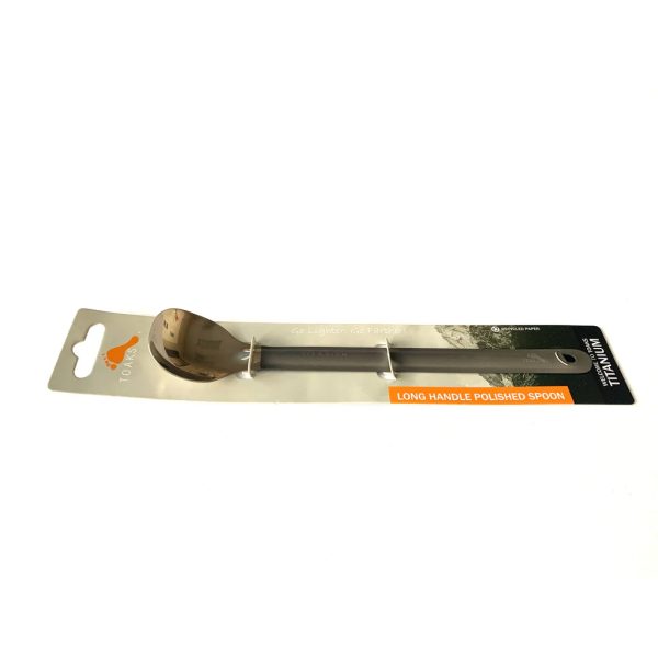 TOAKS Titanium Long Handle Spoon with Polished Bowl Online Sale - Image 4