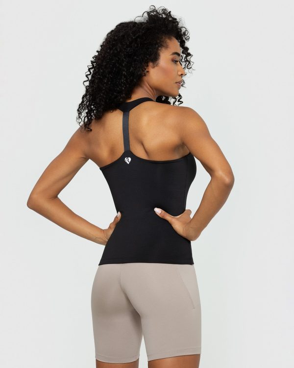 Essential Second Skin 2-Layer Tank | Black Fashion - Image 4