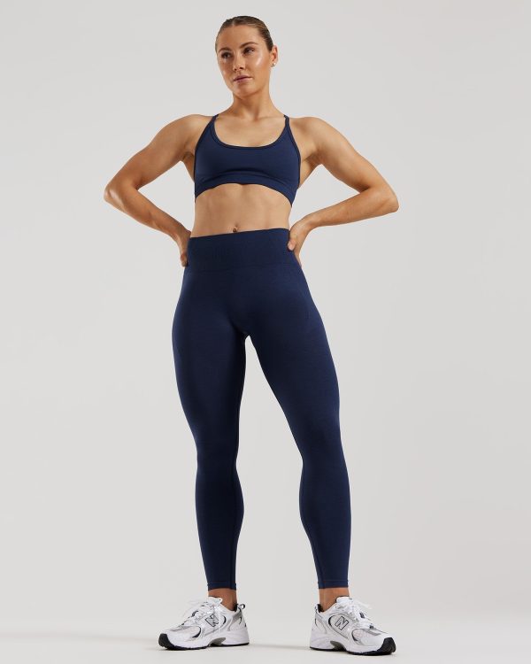 Define 2.0 Seamless Backless Bra | Sapphire Blue For Sale - Image 5