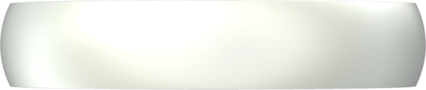 Elements Classic Thin Silicone Ring - Pearl Online Sale - Image 2