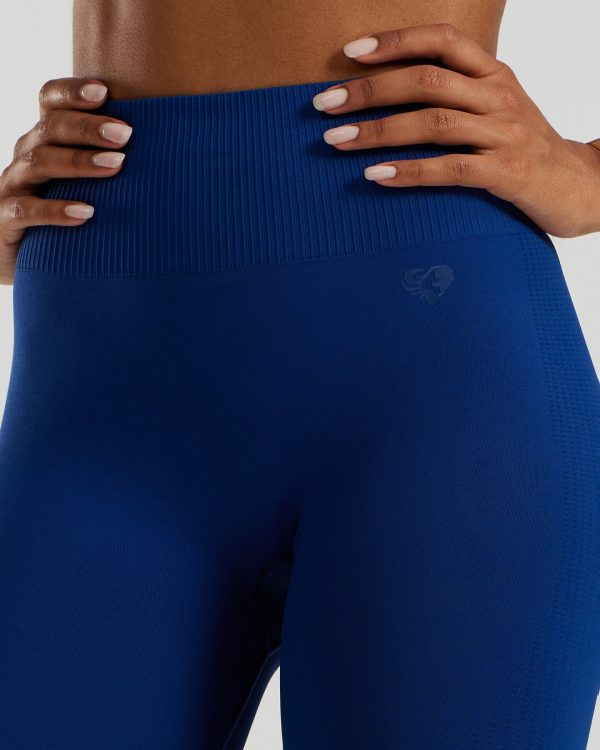 Power Seamless Leggings | Ink Blue Cheap - Image 4