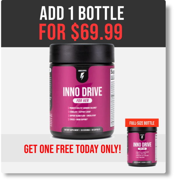 2 Bottles of Inno Drive: For Her Special Offer! Online now