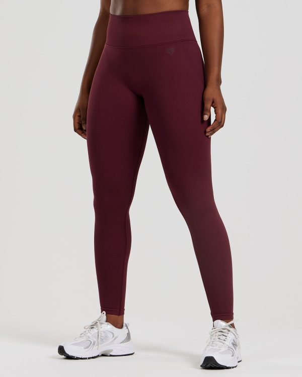 Motion Seamless Leggings | Dark Cherry Hot on Sale