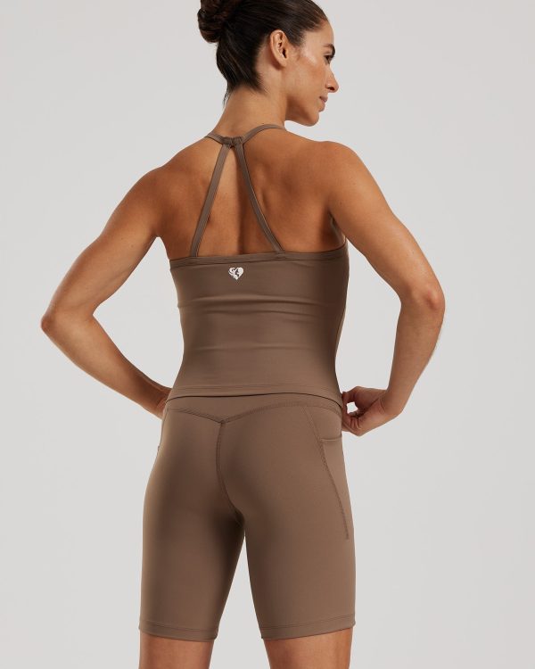Essential Built-In Bra Midi Tank | Caribou Supply - Image 5