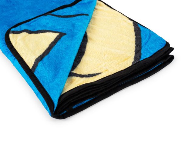 Sonic the Hedgehog Face Fleece Throw Blanket | 45 x 60 Inches on Sale - Image 3