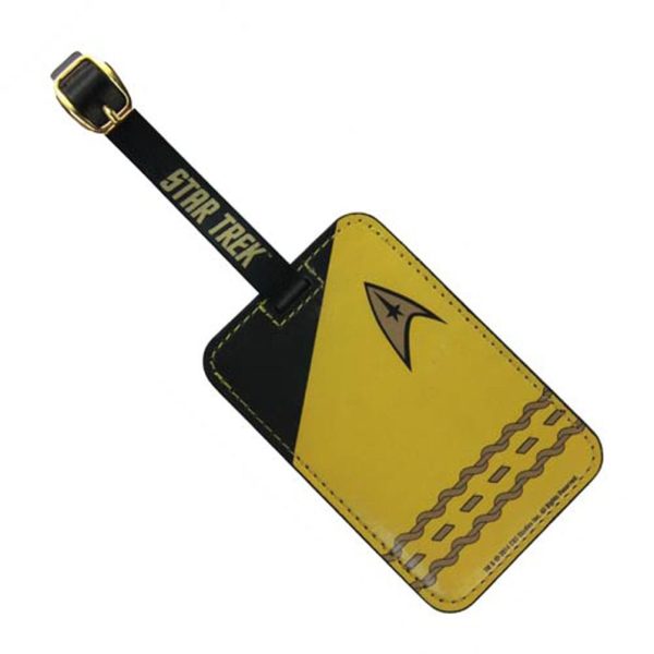 Star Trek Gold Uniform Luggage Tag Online now